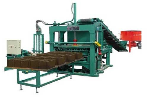 concrete hollow block machine