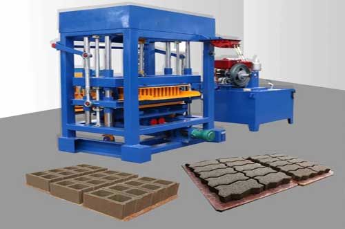 hollow bricks making machine