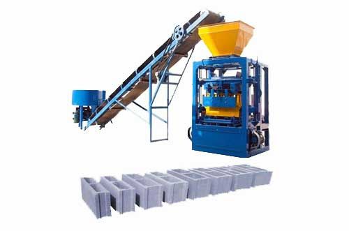 concrete block machine