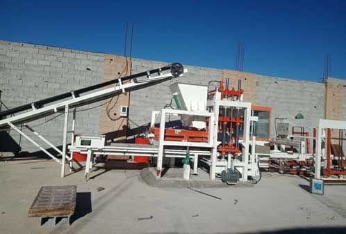 cement hollow brick making machine