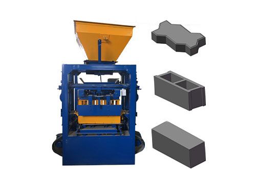 concrete block machine