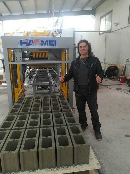 China qt6-15 block making machine