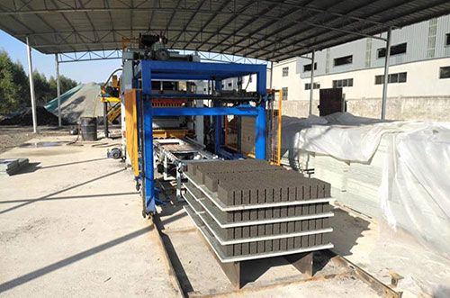 automatic hollow brick machine