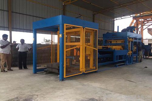 interlocking brick machine