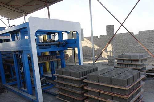 road brick moulding machine