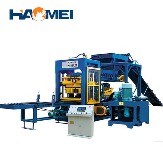 Application of metallurgical mineral powder hydraulic forming brick making machine