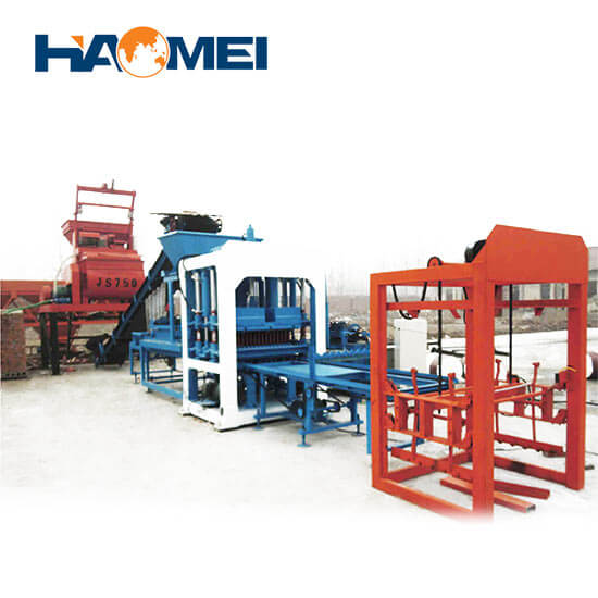 Manufactory brick making machine hydraulic press production procedure