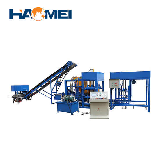 Operation safety measures of hydraulic block brick machine