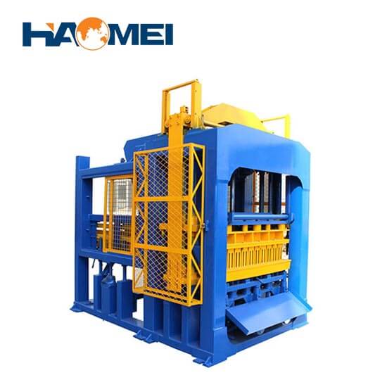 Automatic hydraulic brick machine realizes resource reuse