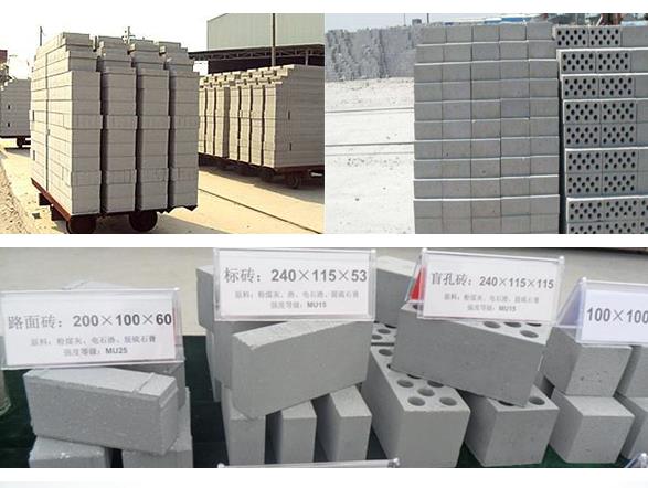 Unburned cement brick machine equipment production line