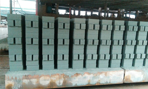 Automatic static pressure brick machine